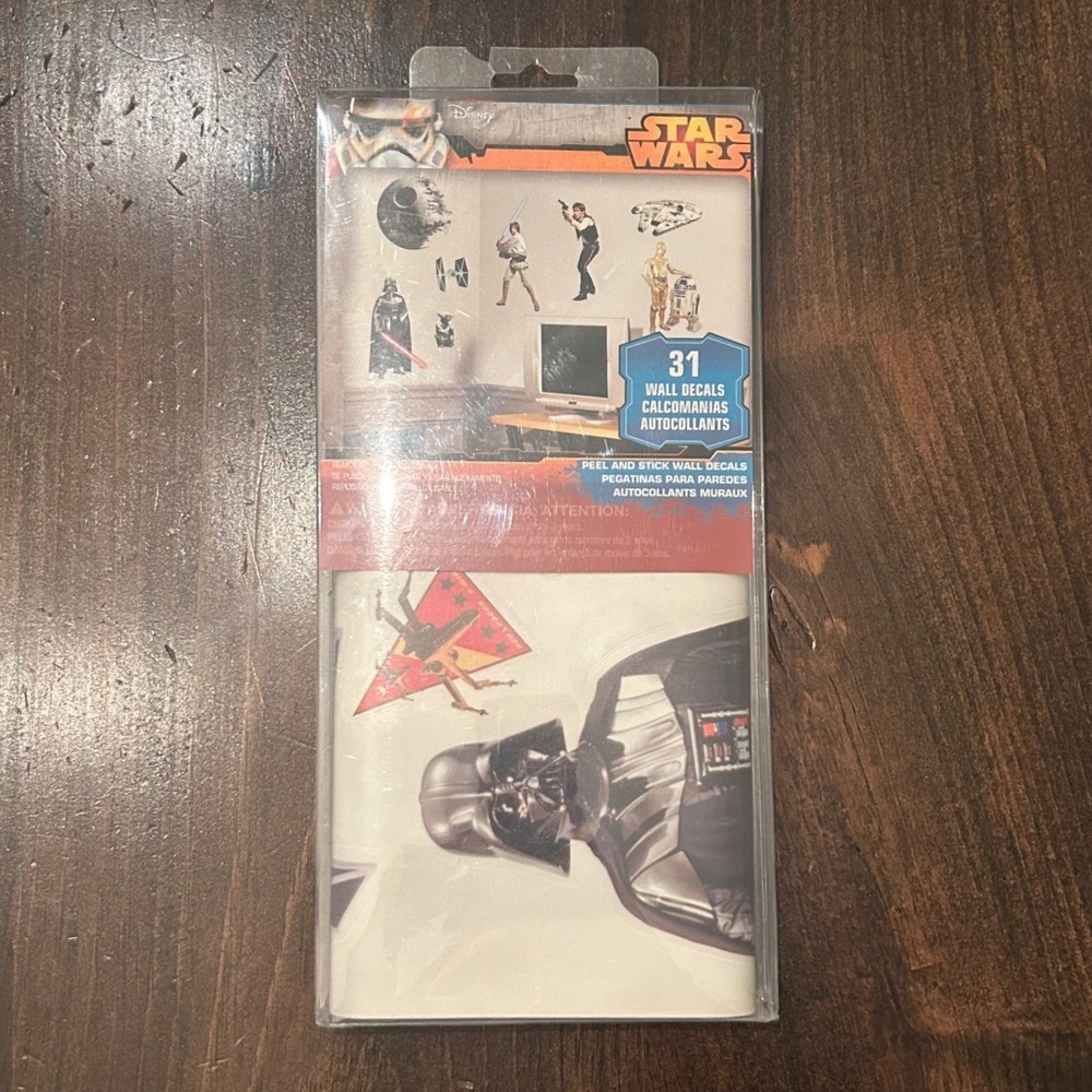 Star Wars RoomMates Wall Decals Kids 31 Peel Stick Removable Room Decor Playroom